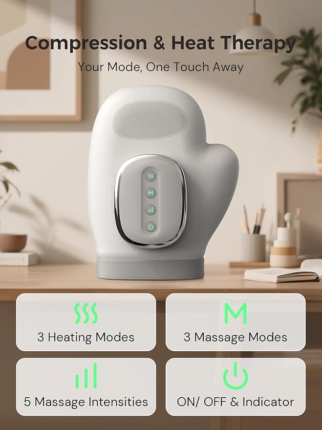 SocietyNeed™ Dual Hand Massager – Pain Relief & Relaxation